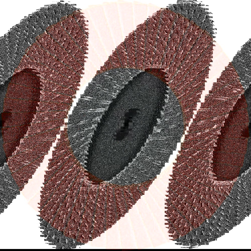 Flap Disc: 60 Grit, Aluminum Oxide, Type 27