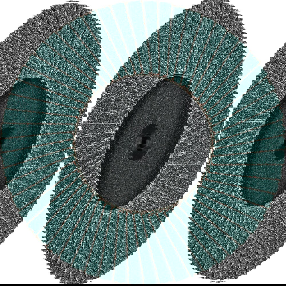 Flap Disc: 80 Grit, Zirconia Alumina, Compact