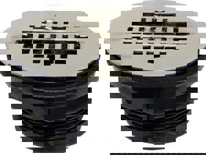 2 ABS NO-CALK SHWR DRN W/ SS STRN