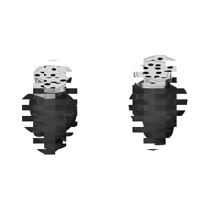 2 CI NO-CAULK SHWR DRN W SS STRN