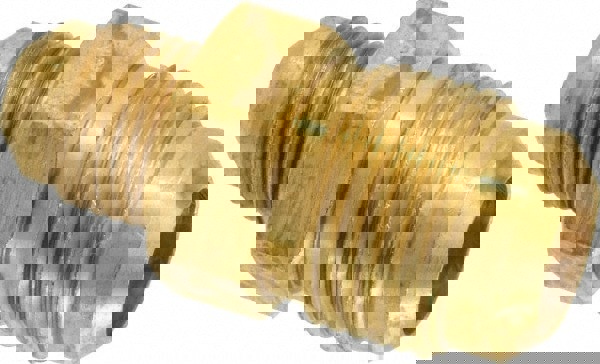 Brass Flared Tube Union: 5/8 x 3/8