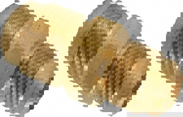 Brass Flared Tube Union: 5/8 x 1/2