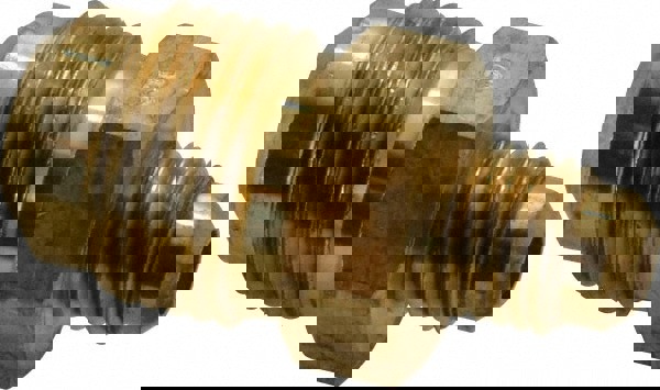 Brass Flared Tube Union: 1/2 x 1/4