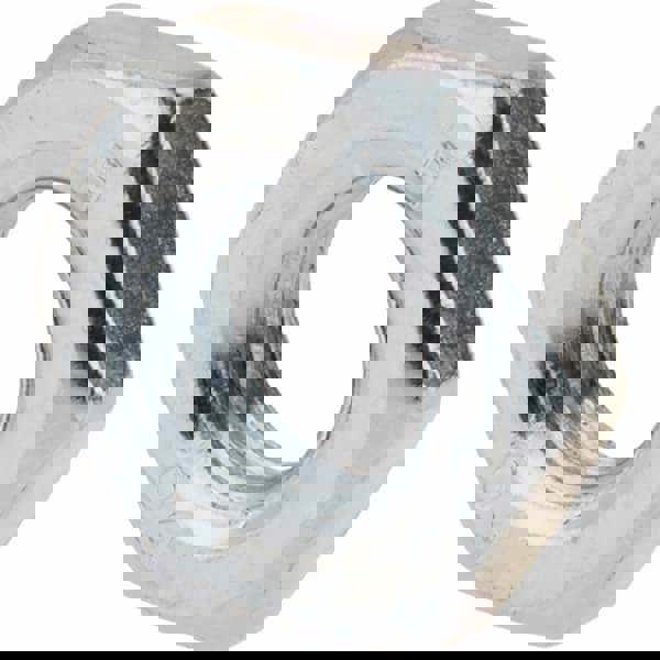 Hex Nut: M10 x 1.50, Grade 2H Steel, Zinc-Plated