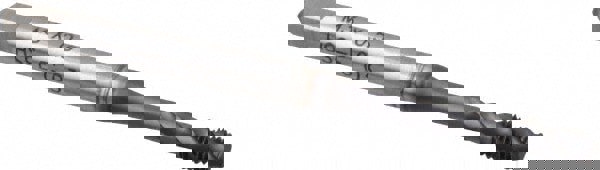 Spiral Flute Tap: M3 x 0.50, Metric Coarse, 3 Flute, Modified Bottoming, 6H Class of Fit, Powdered Metal, TICN Finish