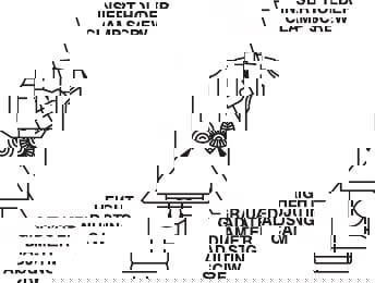 Boring Head Diameter Adjusting Screw