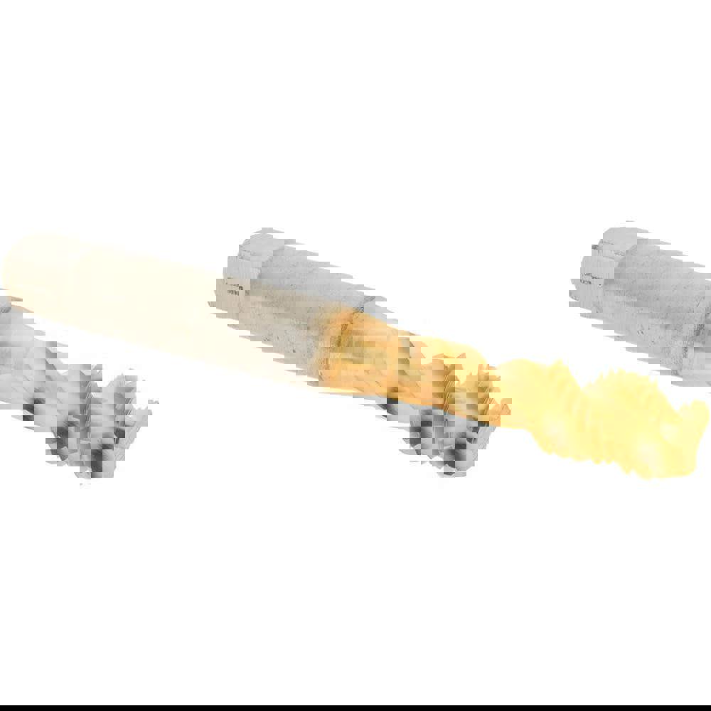 Spiral Flute Tap: M8 x 1.25, Metric Coarse, 3 Flute, Modified Bottoming, 6H Class of Fit, Powdered Metal, TiN Finish