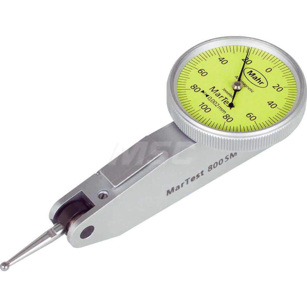 Dial Test Indicators: 0.0004 to 0.004, 100-0-100, 4 5m Accuracy