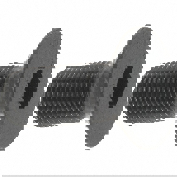 Flat Socket Cap Screw: M4x0.7, 12.9 Alloy Steel, Black Oxide Finish