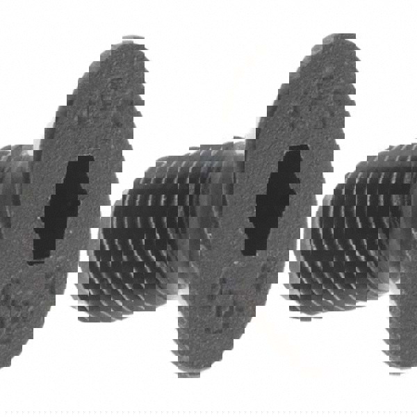 Flat Socket Cap Screw: M5x0.8, 12.9 Alloy Steel, Black Oxide Finish