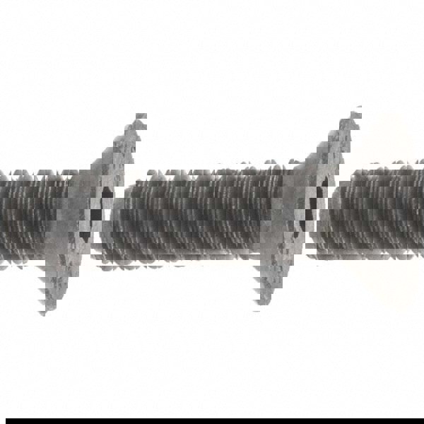 Flat Socket Cap Screw: M5x0.8, 12.9 Alloy Steel, Black Oxide Finish