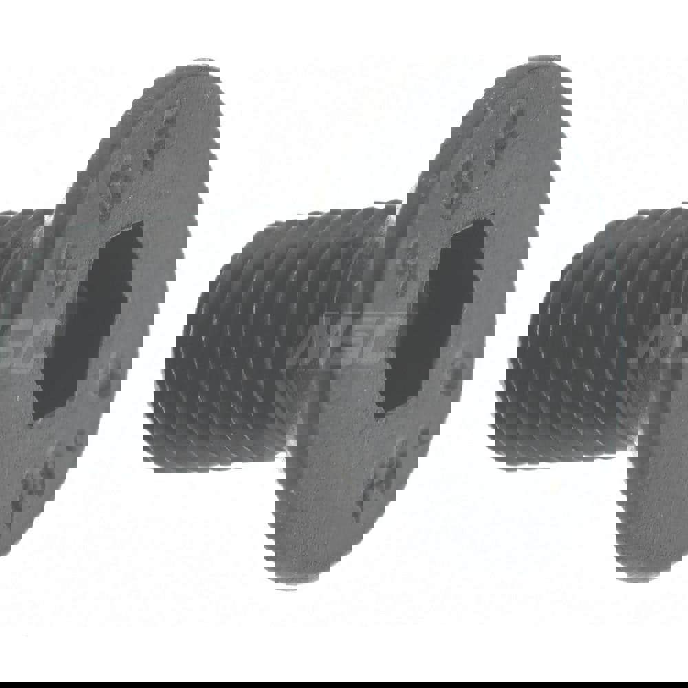 Flat Socket Cap Screw: M6x1, 12.9 Alloy Steel, Black Oxide Finish