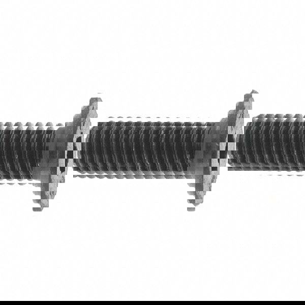 Flat Socket Cap Screw: M8x1.25, 12.9 Alloy Steel, Black Oxide Finish