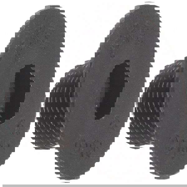 Flat Socket Cap Screw: M10x1.5, 12.9 Alloy Steel, Black Oxide Finish