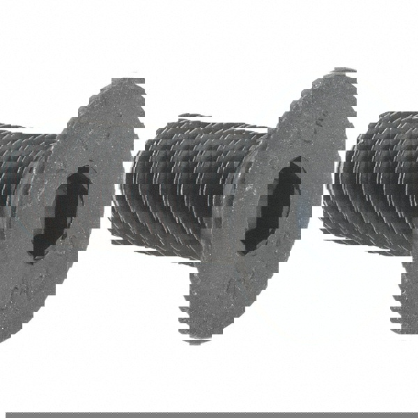 Flat Socket Cap Screw: M10x1.5, 12.9 Alloy Steel, Black Oxide Finish