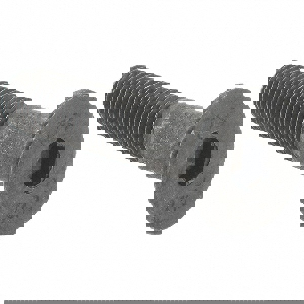 Flat Socket Cap Screw: M10x1.5, 12.9 Alloy Steel, Black Oxide Finish