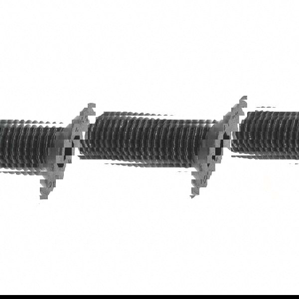 Flat Socket Cap Screw: M10x1.5, 12.9 Alloy Steel, Black Oxide Finish