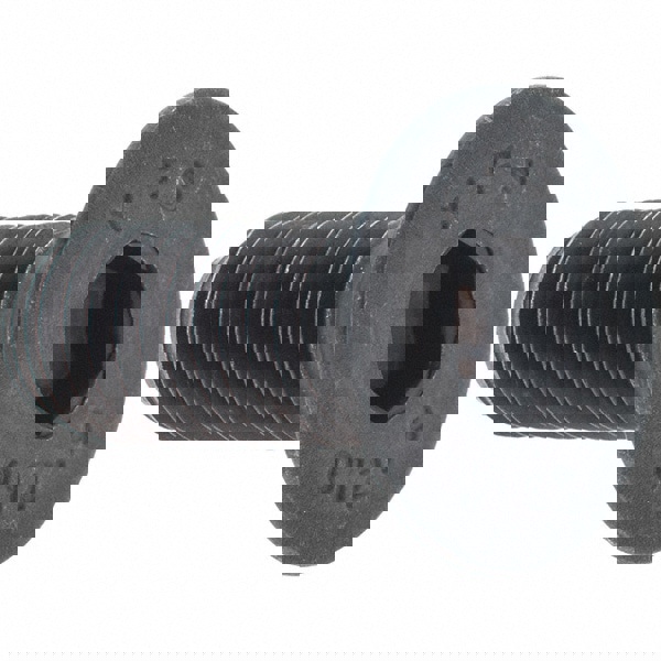 Flat Socket Cap Screw: M12x1.75, 12.9 Alloy Steel, Black Oxide Finish