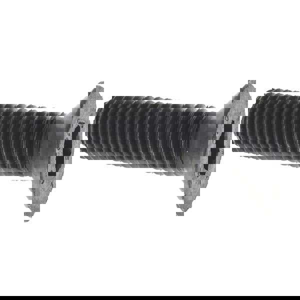 Flat Socket Cap Screw: M14x2, 12.9 Alloy Steel, Black Oxide Finish