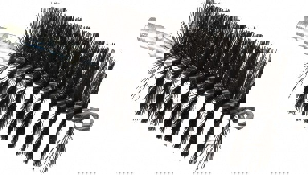 Double Stem/Single Spiral Flue Brush: 2-