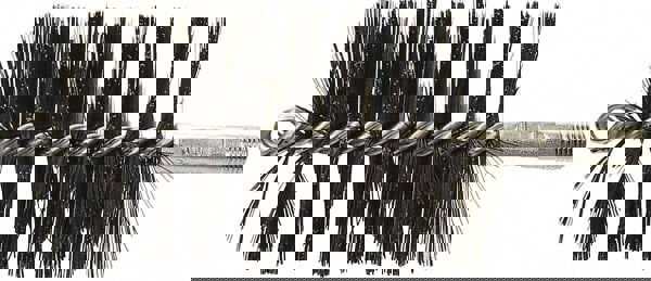 Double Stem/Single Spiral Flue Brush: 3-3/4