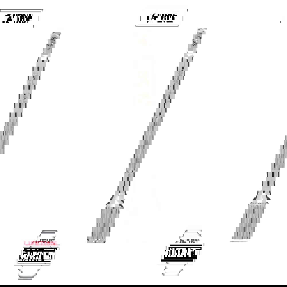 Socket Extensions; Tool Type: Drive Extension ; Extension Type: Non-Impact ; Drive Size: 1/4in (Inch); Finish: Chrome ; Overall Length (Decimal Inch): 3.0000 ; Material: Chromium-Vanadium Steel