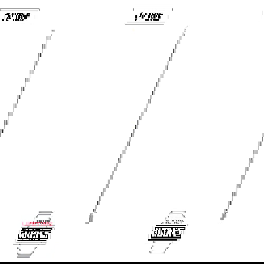 Socket Extensions; Tool Type: Wobble Extension ; Extension Type: Wobble ; Drive Size: 1/4 (Inch); Finish: Chrome ; Overall Length (Inch): 12 ; Material: Vanadium Steel