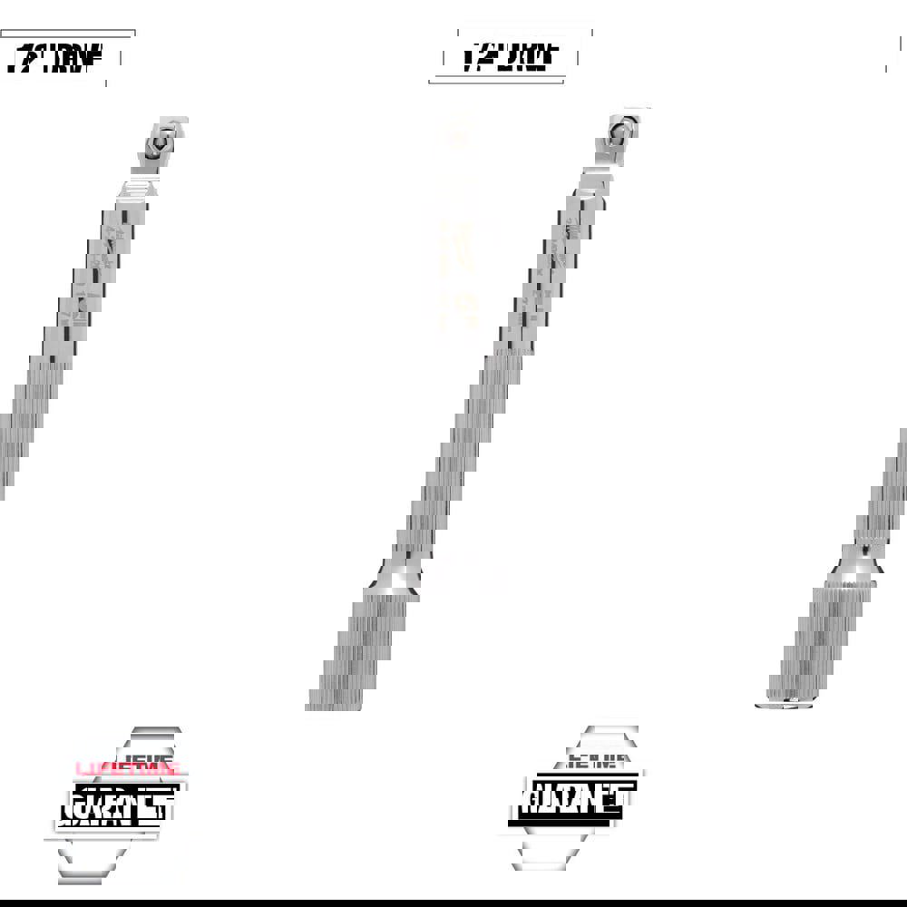 Socket Extensions; Tool Type: Wobble Extension ; Extension Type: Wobble ; Drive Size: 1/2 (Inch); Finish: Chrome ; Overall Length (Inch): 5 ; Material: Vanadium Steel