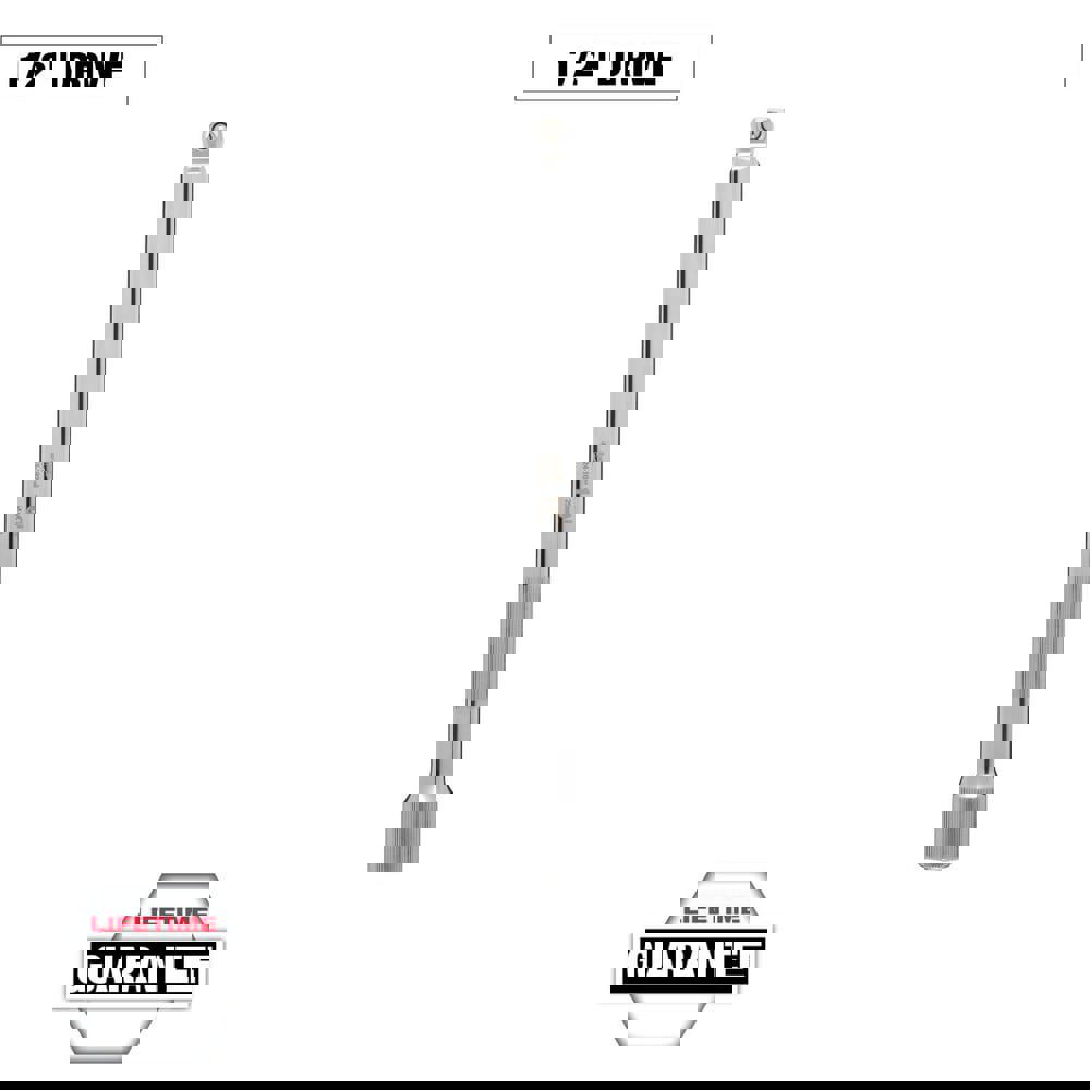 Socket Extensions; Tool Type: Wobble Extension ; Extension Type: Wobble ; Drive Size: 1/2 (Inch); Finish: Chrome ; Overall Length (Inch): 10 ; Material: Vanadium Steel