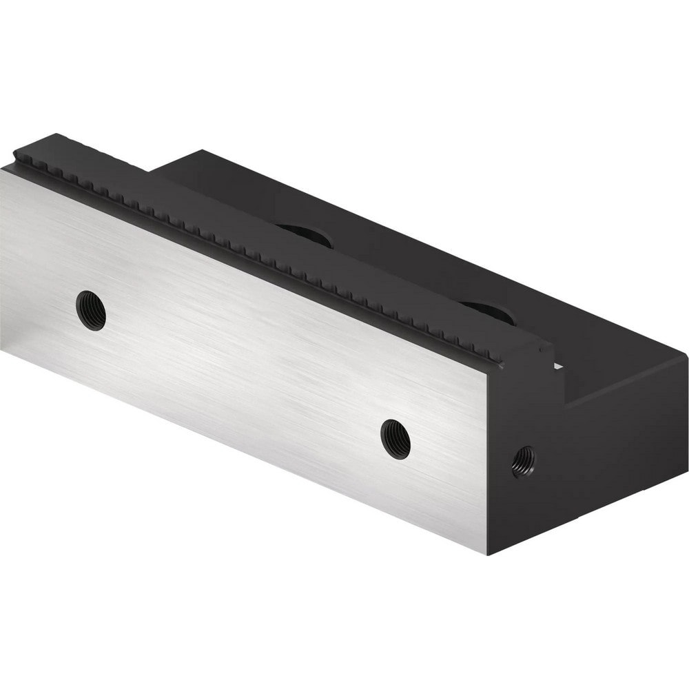 Vise Jaws; Jaw Shape: Step ; Jaw Width (mm): 160.00 ; Jaw Width (Decimal Inch): 6.30 ; Jaw Height (Decimal Inch): 3.1900 ; Jaw Height (mm): 81.00 ; Jaw Thickness (mm): 50.00