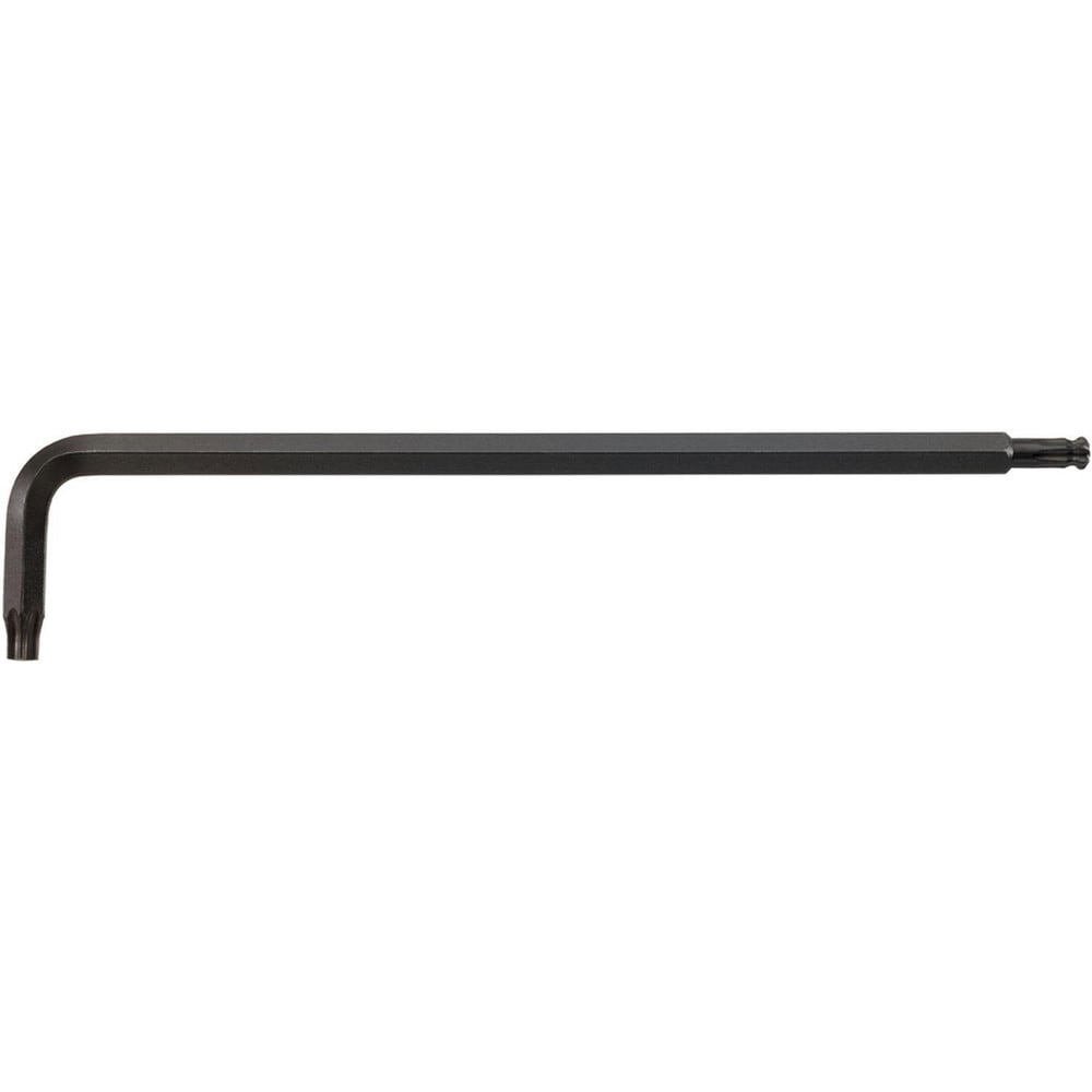 Torx Keys; End Type: Torx ; Torx Size: T27 ; Handle Type: L-Handle ; Material: Chrome Vanadium ; Overall Length (Decimal Inch): 7.0000 ; Finish: Gunmetal