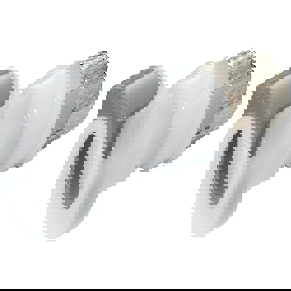 Push-to-Connect Tube Fitting: Connector, 3/8