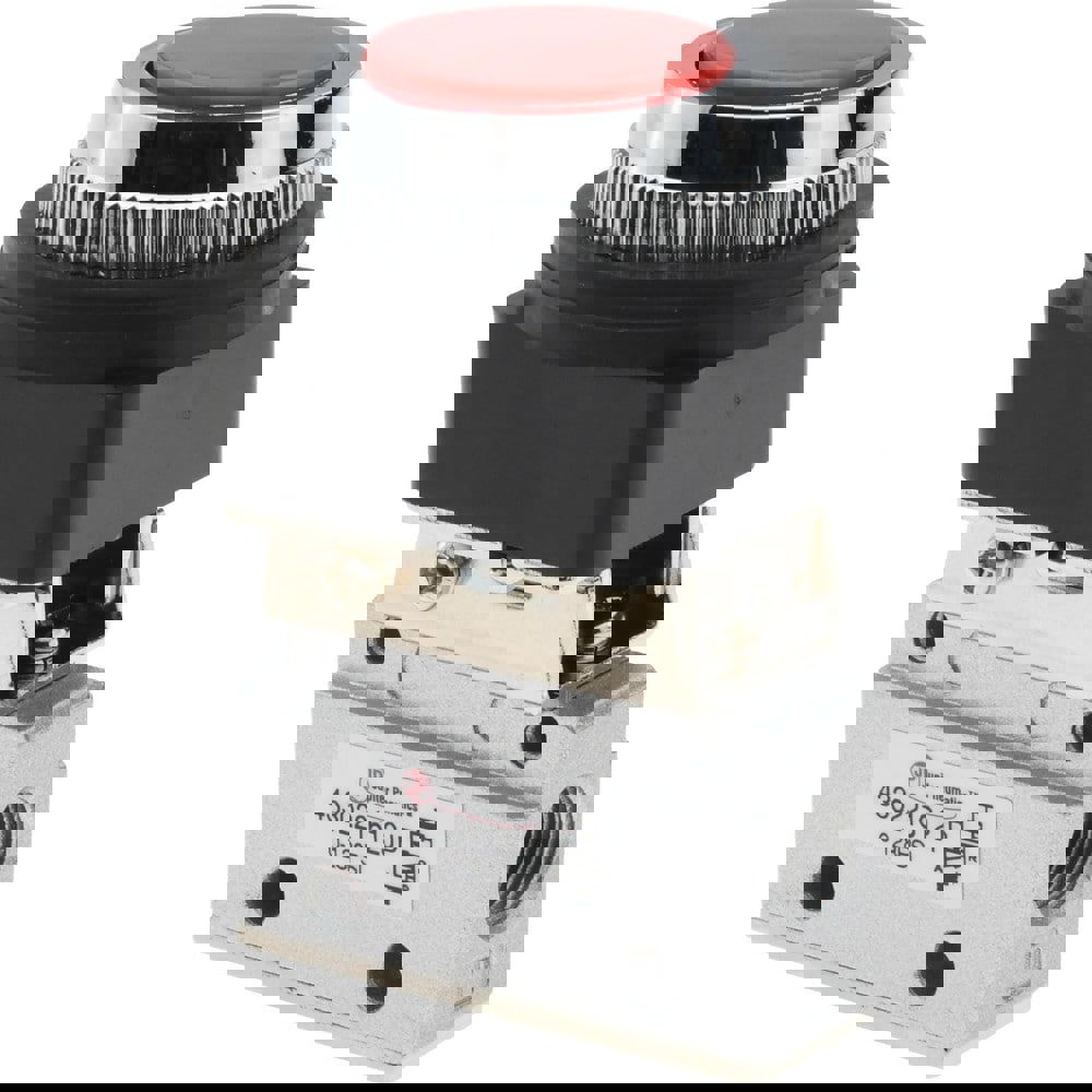 Manually Operated Valve: Manual Mechanical, Flush Palm Button & Spring Actuated