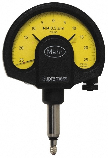 0.5 micro m Graduation, Accuracy Up to 0.5 m, 25 micro m Measurement, Dial Comparator Gage