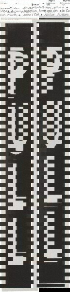 Warning & Safety Reminder Sign: Rectangle, 