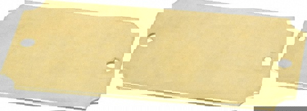 3-1/16 Inch Wide, Style 3, Brass Blank Metal Plate