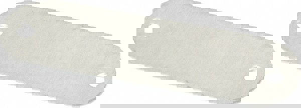 1-29/32 Inch Wide, Style 1, Aluminum Blank Metal Plate