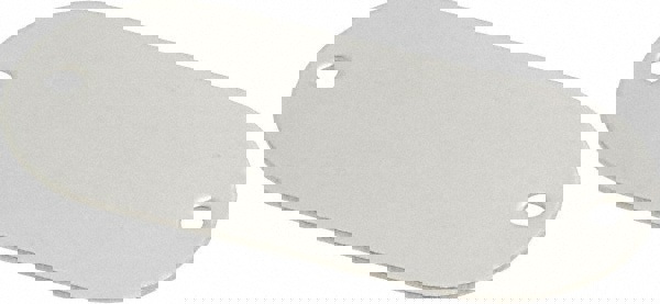 2-1/8 Inch Wide, Style 1, Stainless Steel Blank Metal Plate