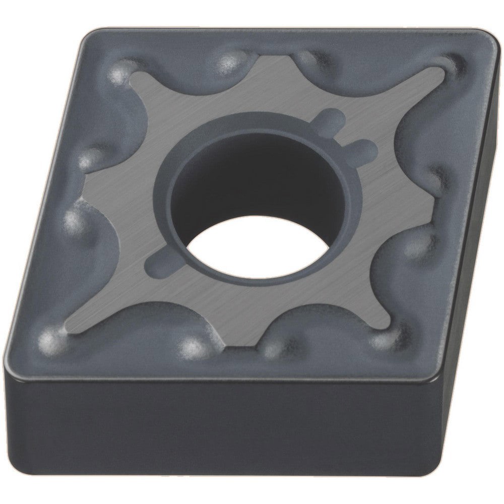 Turning Inserts; Relief Angle: 0.000 ; Insert Style: CNMG ; Corner Radius (mm): 1.20 ; Corner Radius (Inch): 3/64 ; Corner Radius (Decimal Inch): 0.0469 ; Included Angle: 80.00