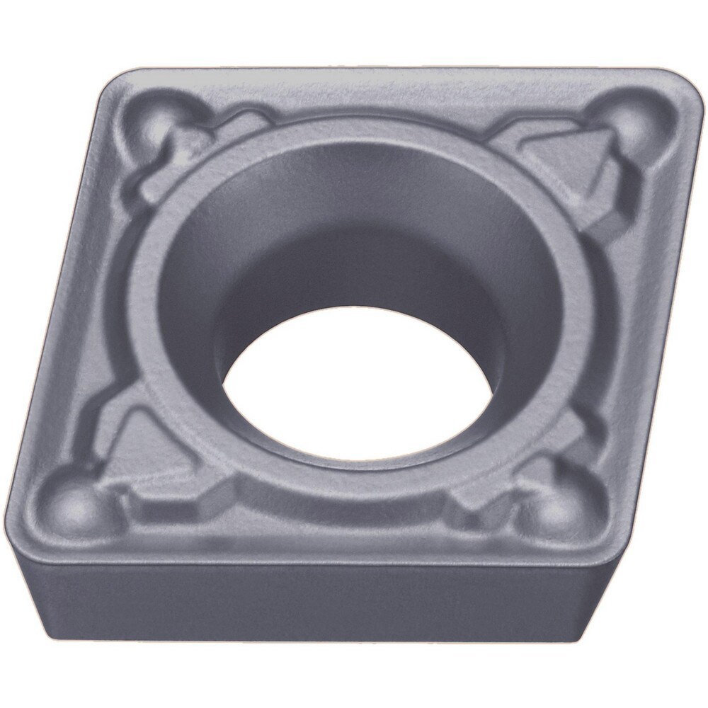 Turning Inserts; Relief Angle: 11.000 ; Insert Style: CPMH ; Corner Radius (mm): 0.40 ; Corner Radius (Inch): 1/64 ; Corner Radius (Decimal Inch): 0.0156 ; Included Angle: 80.00
