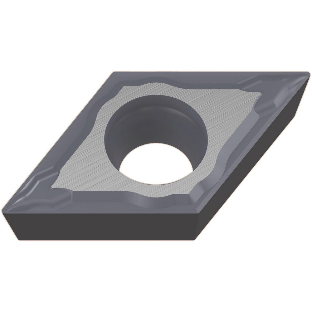 Turning Inserts; Relief Angle: 7.000 ; Insert Style: DCMT ; Corner Radius (mm): 0.20 ; Corner Radius (Decimal Inch): 0.0079 ; Included Angle: 55.00 ; Manufacturer Grade: NX3035