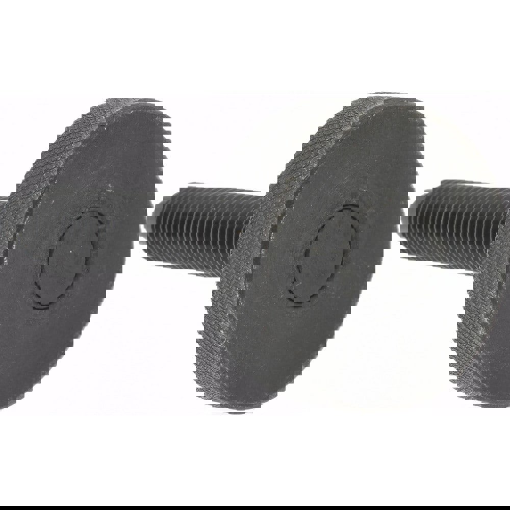 12L14 Steel Thumb Screw: 3/8-16, Knurled Head