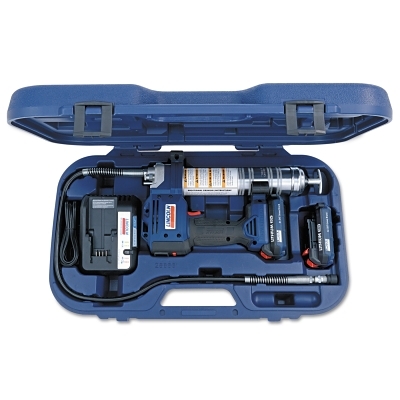 20V LITHIUM ION GREASE GUN DUAL BATTERY