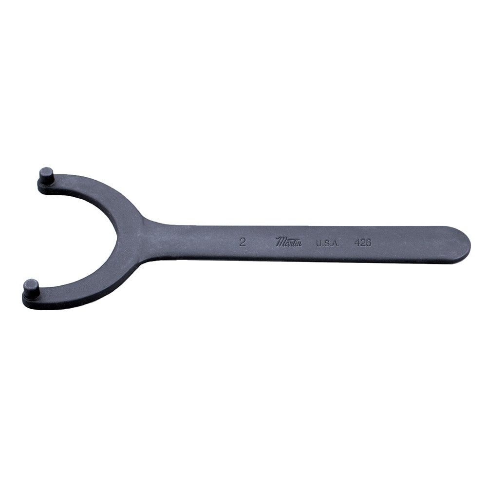 Spanner Wrenches & Sets; Maximum Capacity (Inch): 3-1/2 ; Overall Length (Inch): 9-3/4 ; Pin Diameter (Inch): 5/16 ; Hook Thickness (Inch): 5/16 ; Warranty: Lifetime Limited