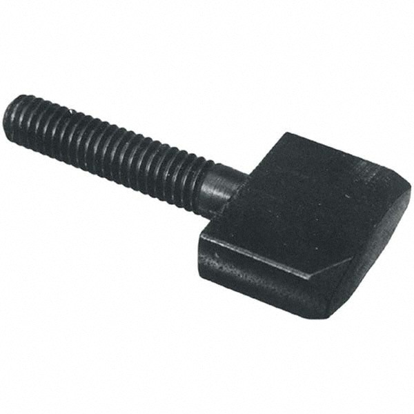 Quarter-Turn Screws; Thread Size (Inch): 1/4-20 ; Length (Inch): 1-1/4 ; Material: 1018 Steel ; Head Height (Inch): 5/8 ; Head Width (Inch): 3/4 ; Material Grade: 1018