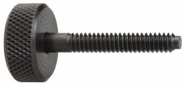 1215 Steel Thumb Screw: 1/2-13, Knurled Head
