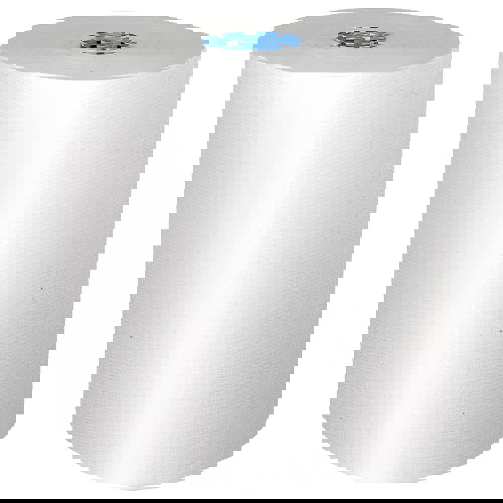 Paper Towels: Hard Roll, 1 Ply, White