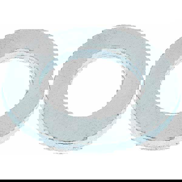 M20 Screw Standard Flat Washer: Steel, Zinc-Plated