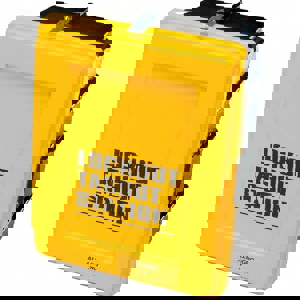 Lockout Centers & Station: Empty, 1 Max Lock, Plastic Station