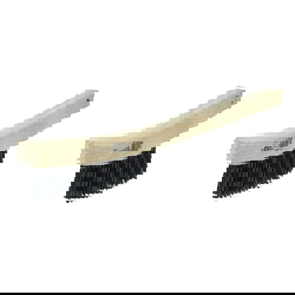 Scratch Brush: 4 Row, 18 Column, Steel